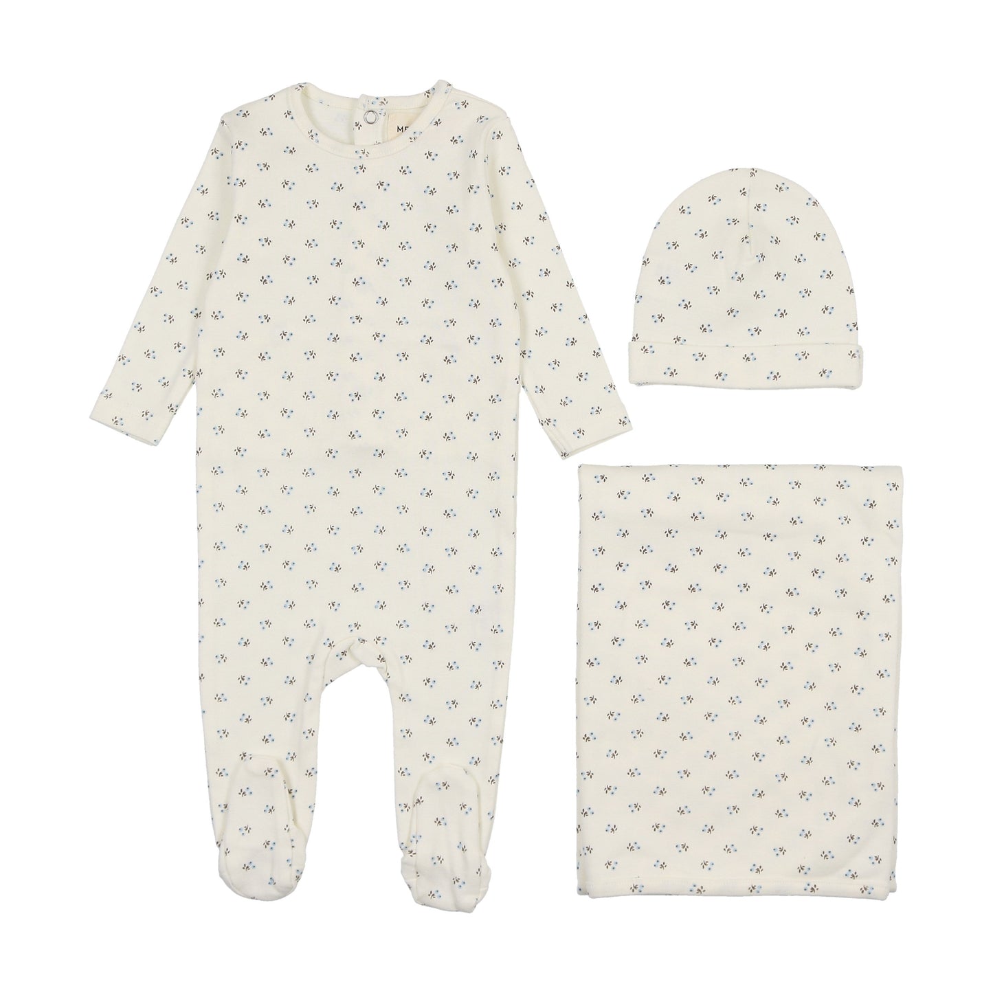 Bud print three piece set