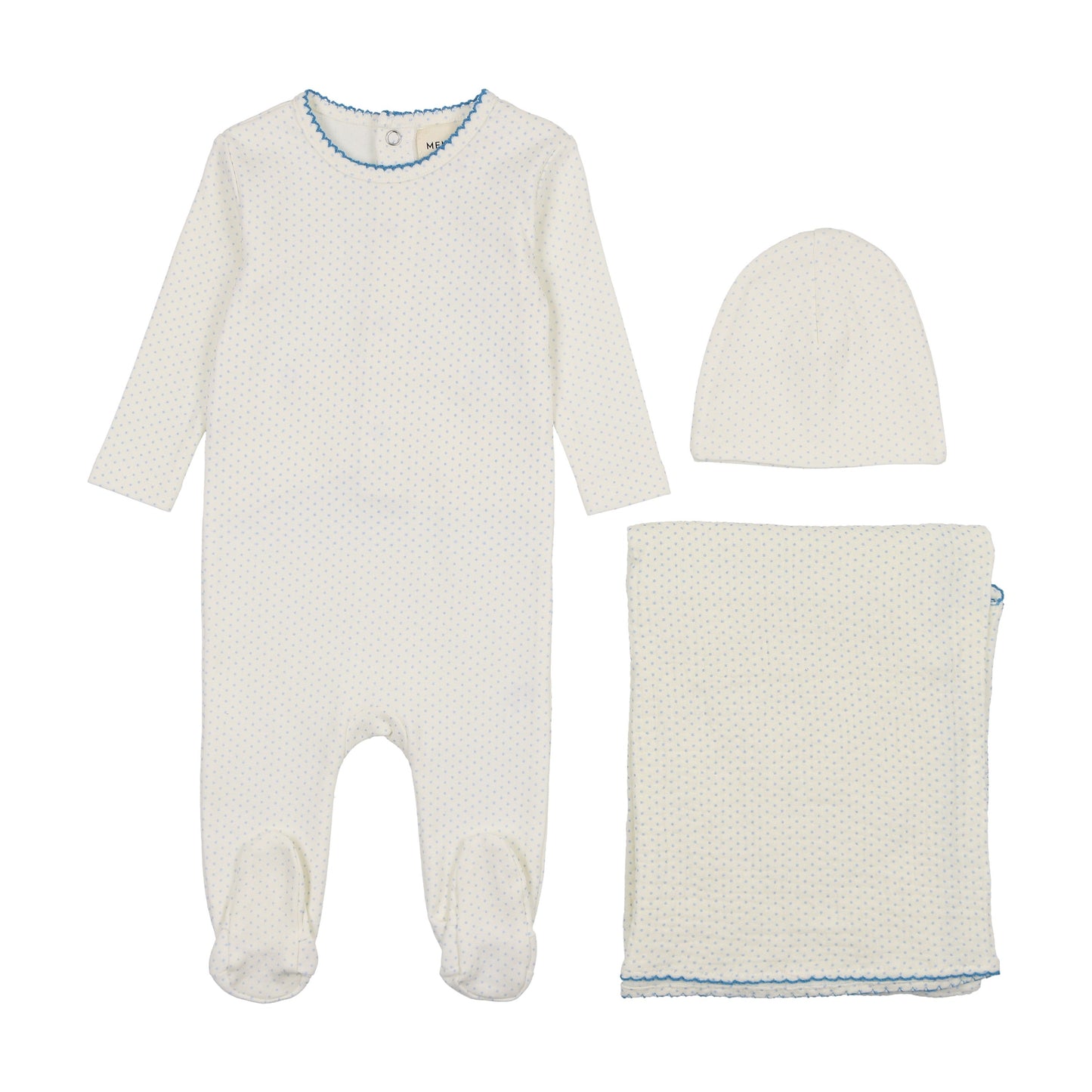 Polka dot three piece set