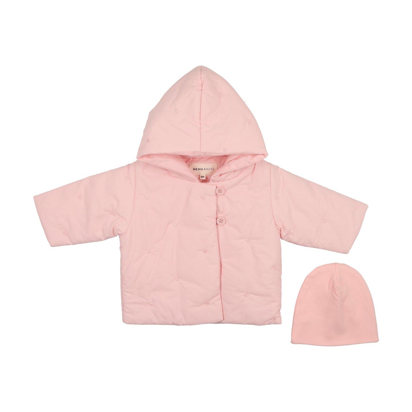 Quilted jacket + beanie