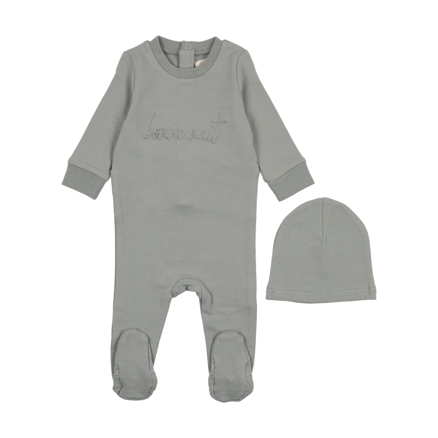 Sweatshirt Logo Footie + Beanie