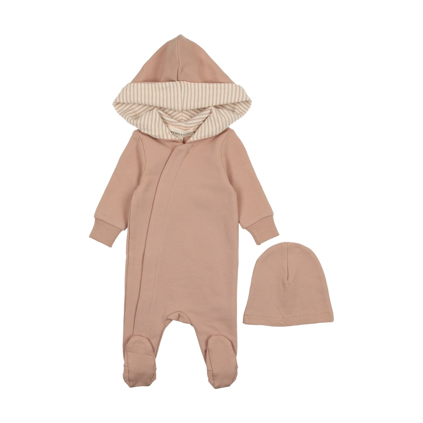 Hooded Footie + Beanie