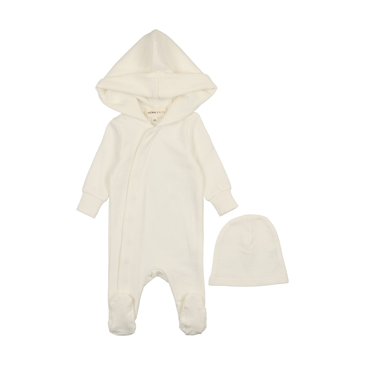 Hooded Footie + Beanie