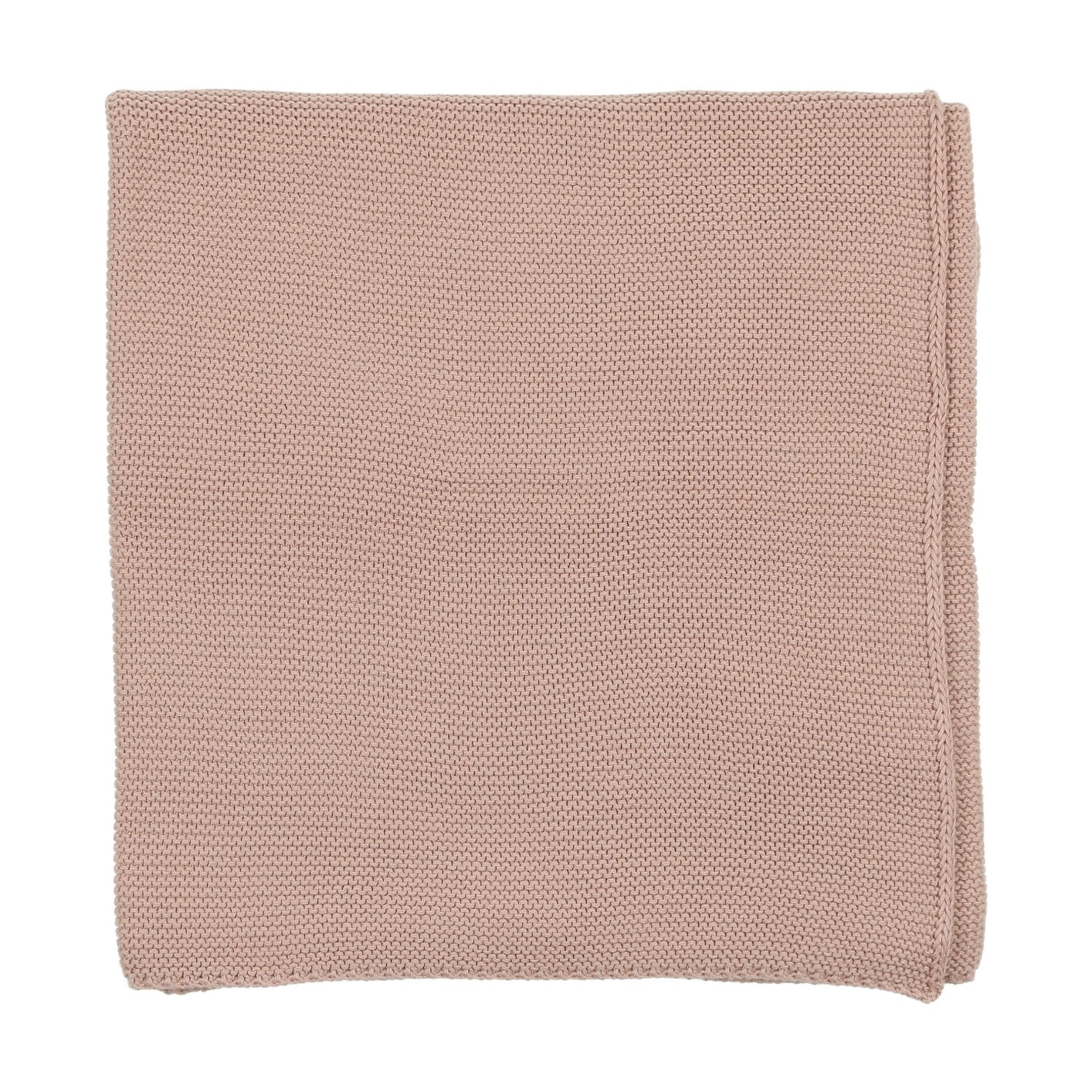Seed Stich Knit Blanket