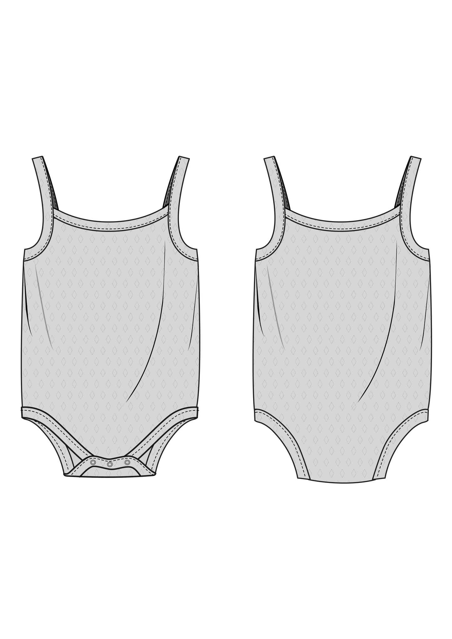 Pointelle undershirt (AW25-M128)