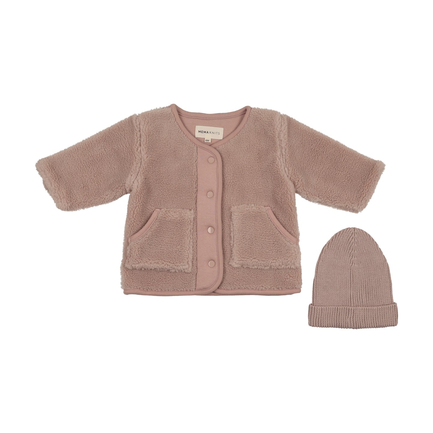 Sherpa Jacket + Beanie