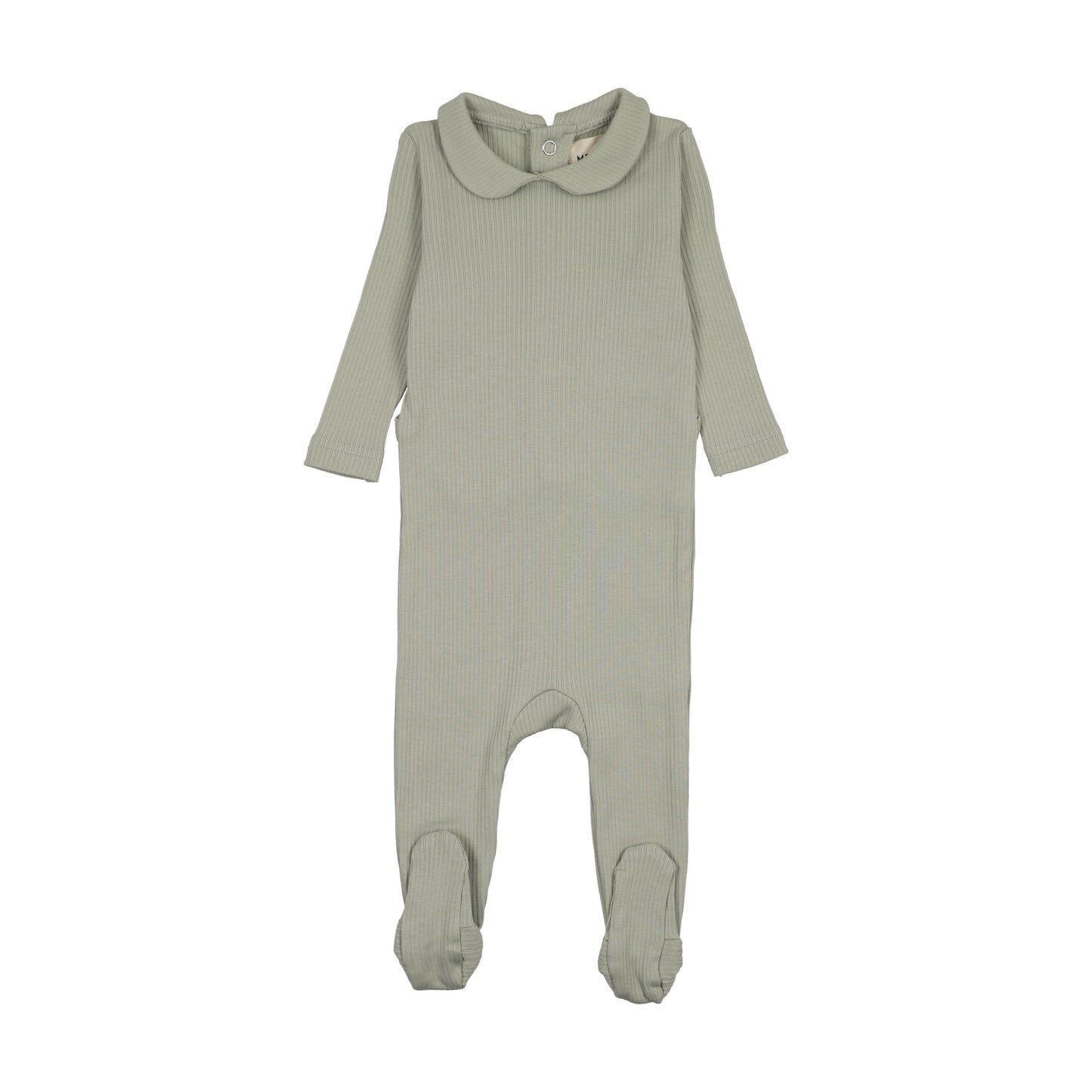 RIB COLLARED FOOTIE