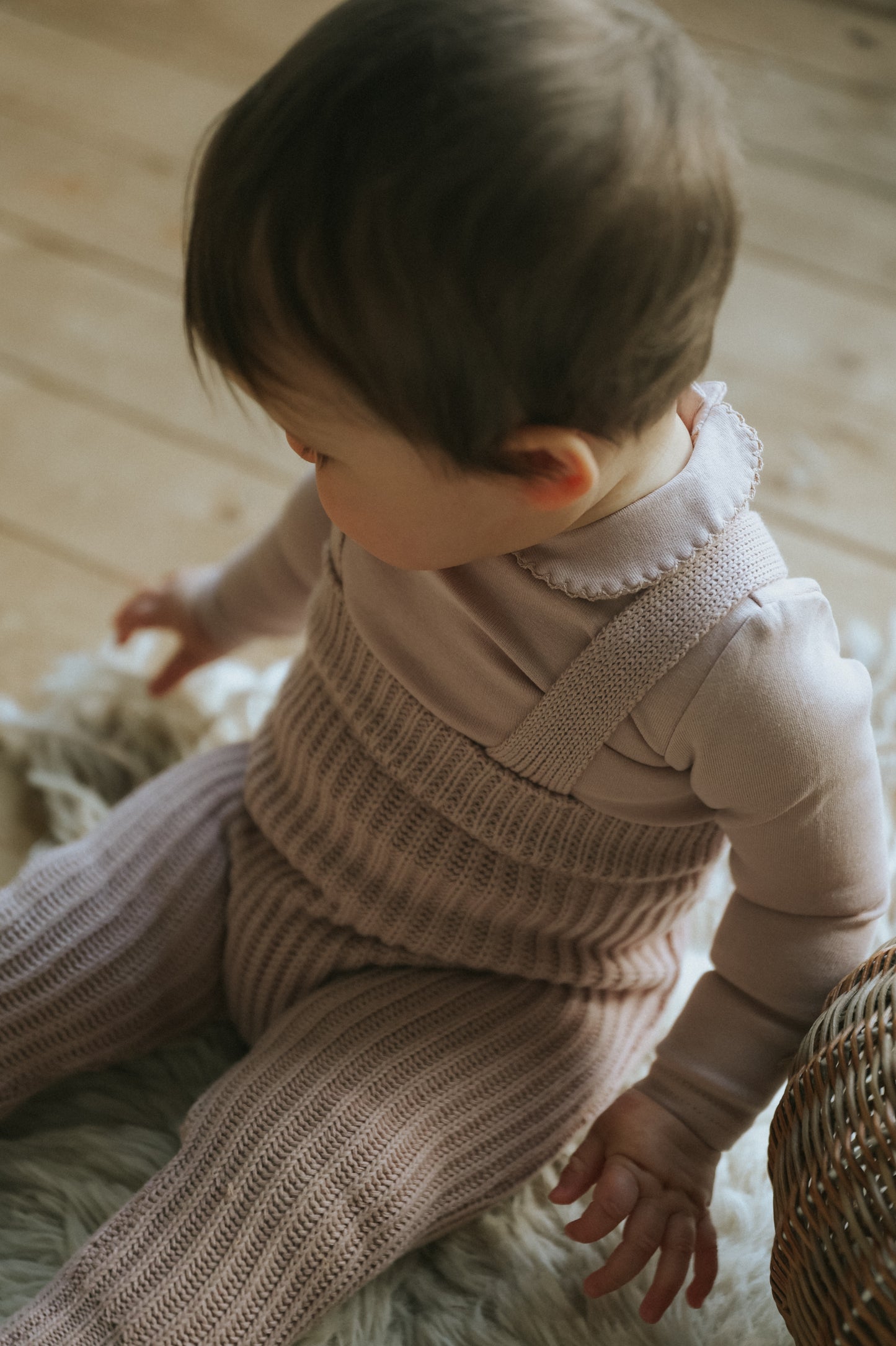 Knit shabbos overall