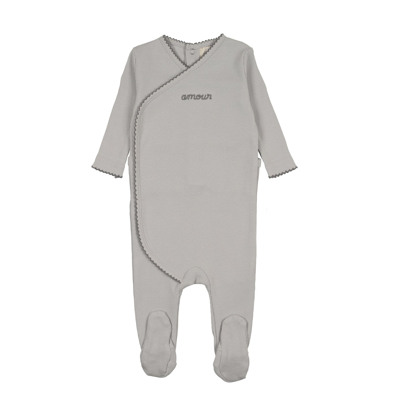 AMOUR EMBROIDERED FOOTIE
