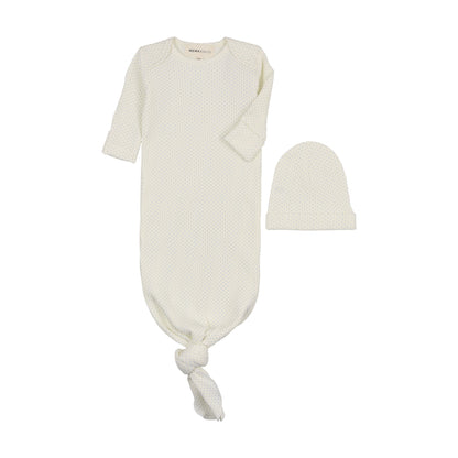 Sleep gown + beanie