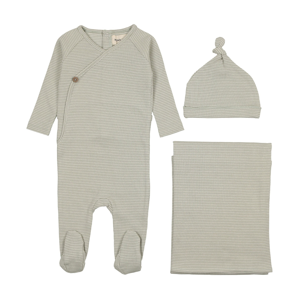 Thin striped three piece set-1