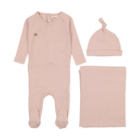 Thin striped three piece set