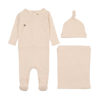 Thin striped three piece set