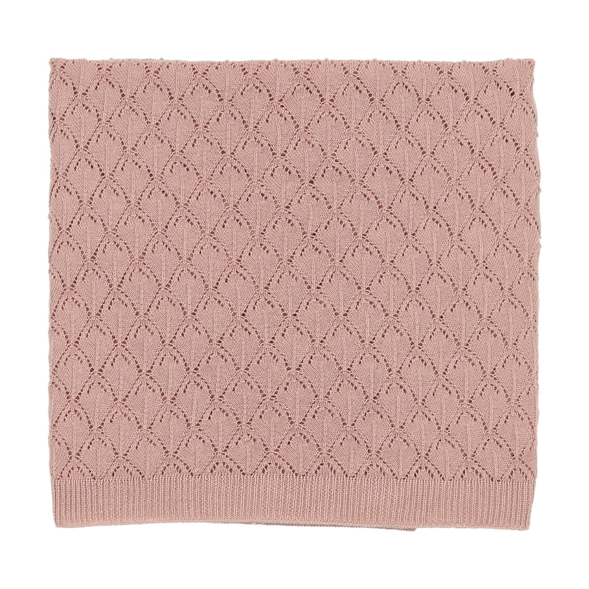 Pointelle knits blanket-1