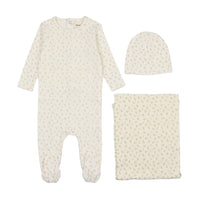 Cherry print three piece set