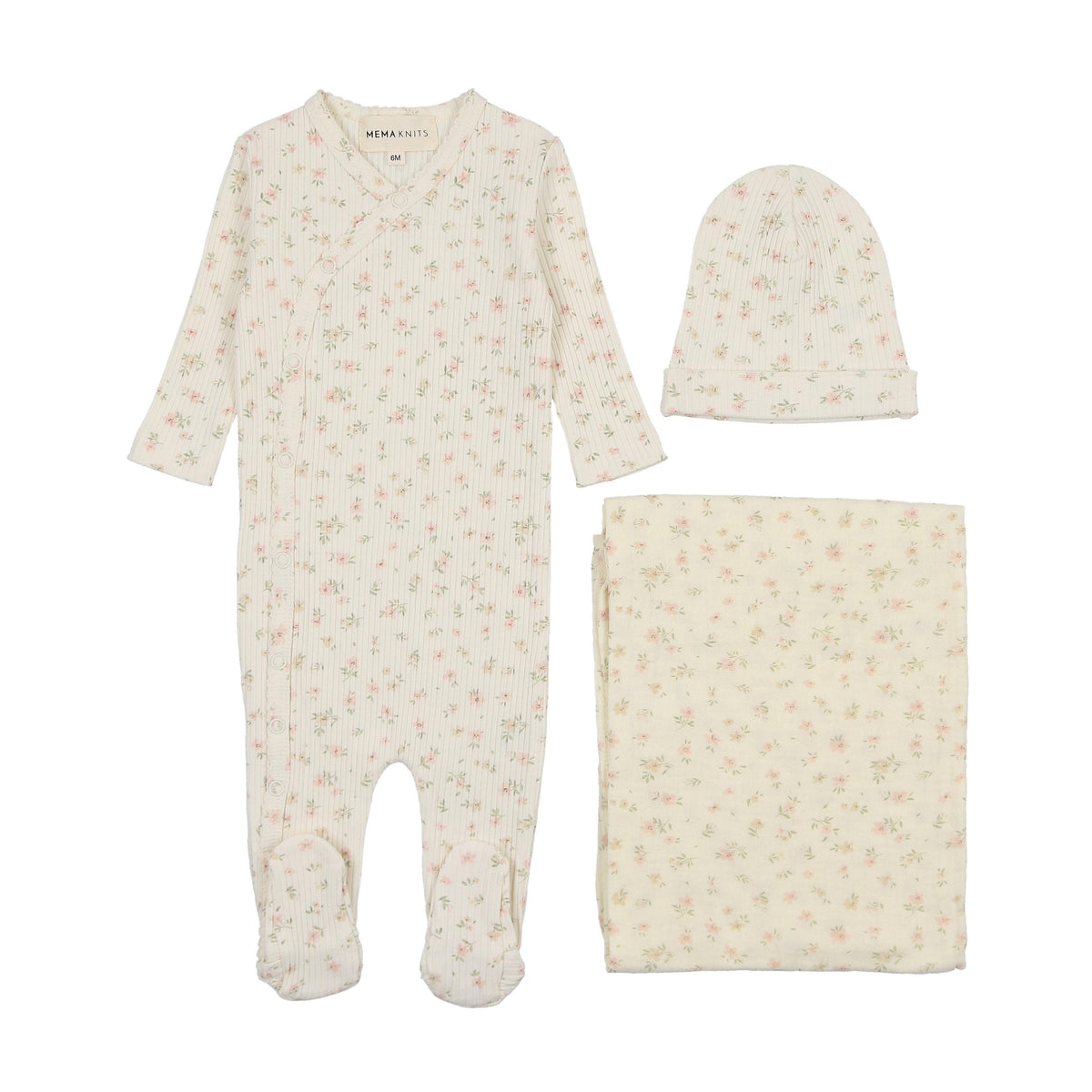 Printed side snap three piece set-3