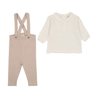 Baby overall + gauze shirt