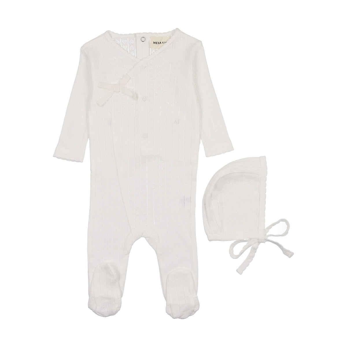 Pointelle heart footie + bonnet-4