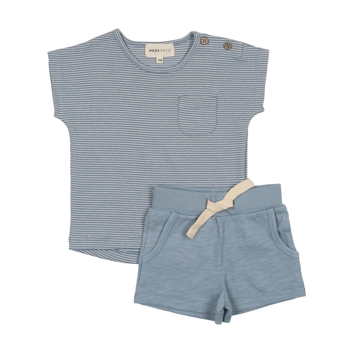 Boys short sleeve tee + shorts-2