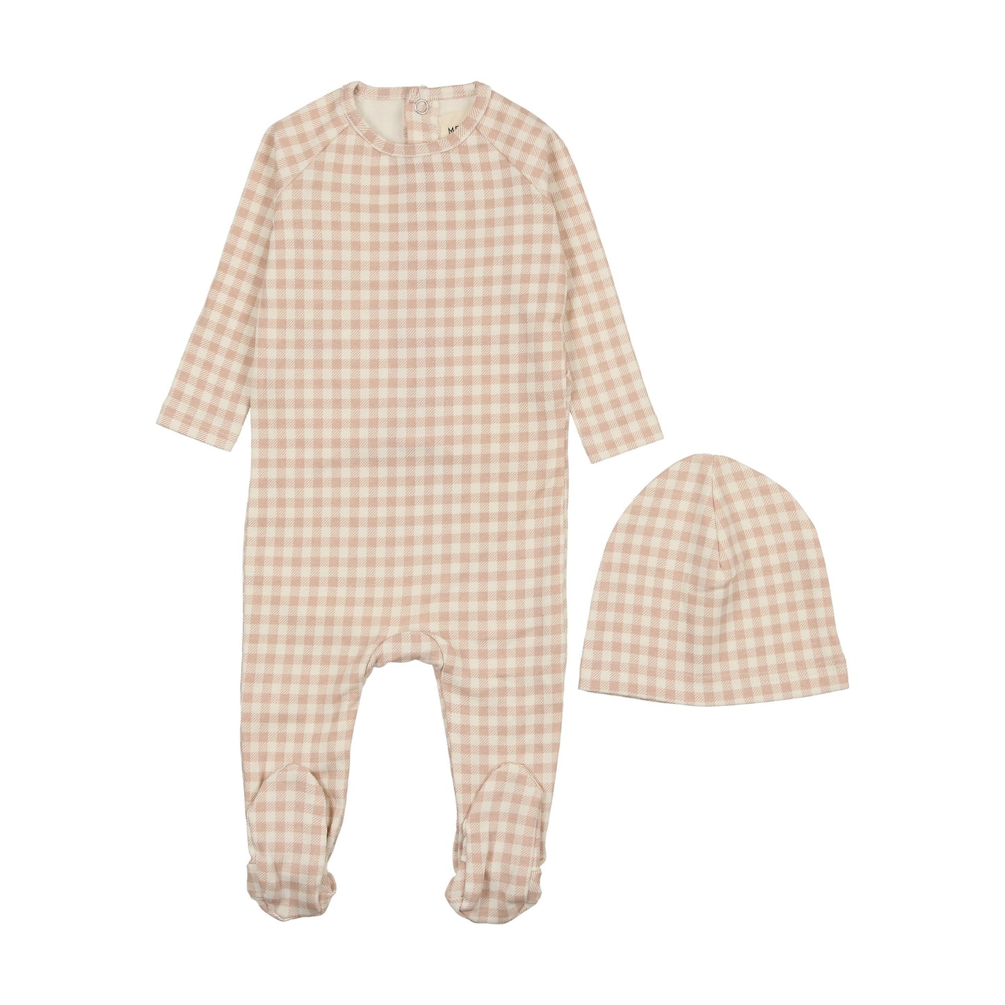 Gingham footie