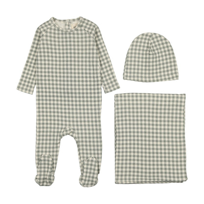 Gingham three piece set