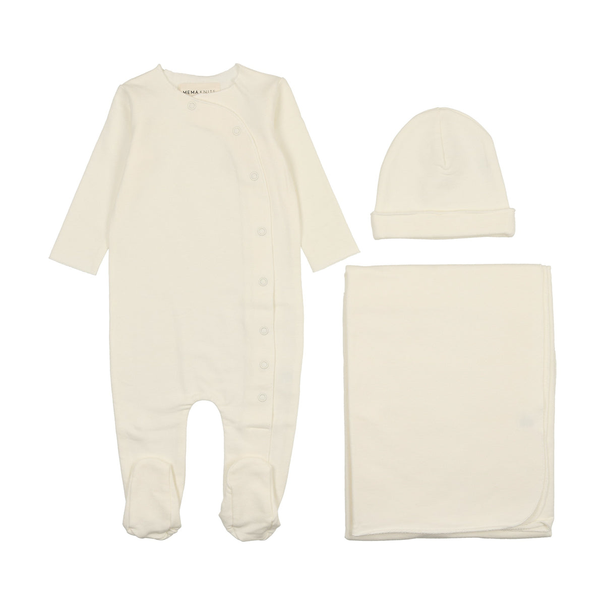 Solid side snap three piece set-1