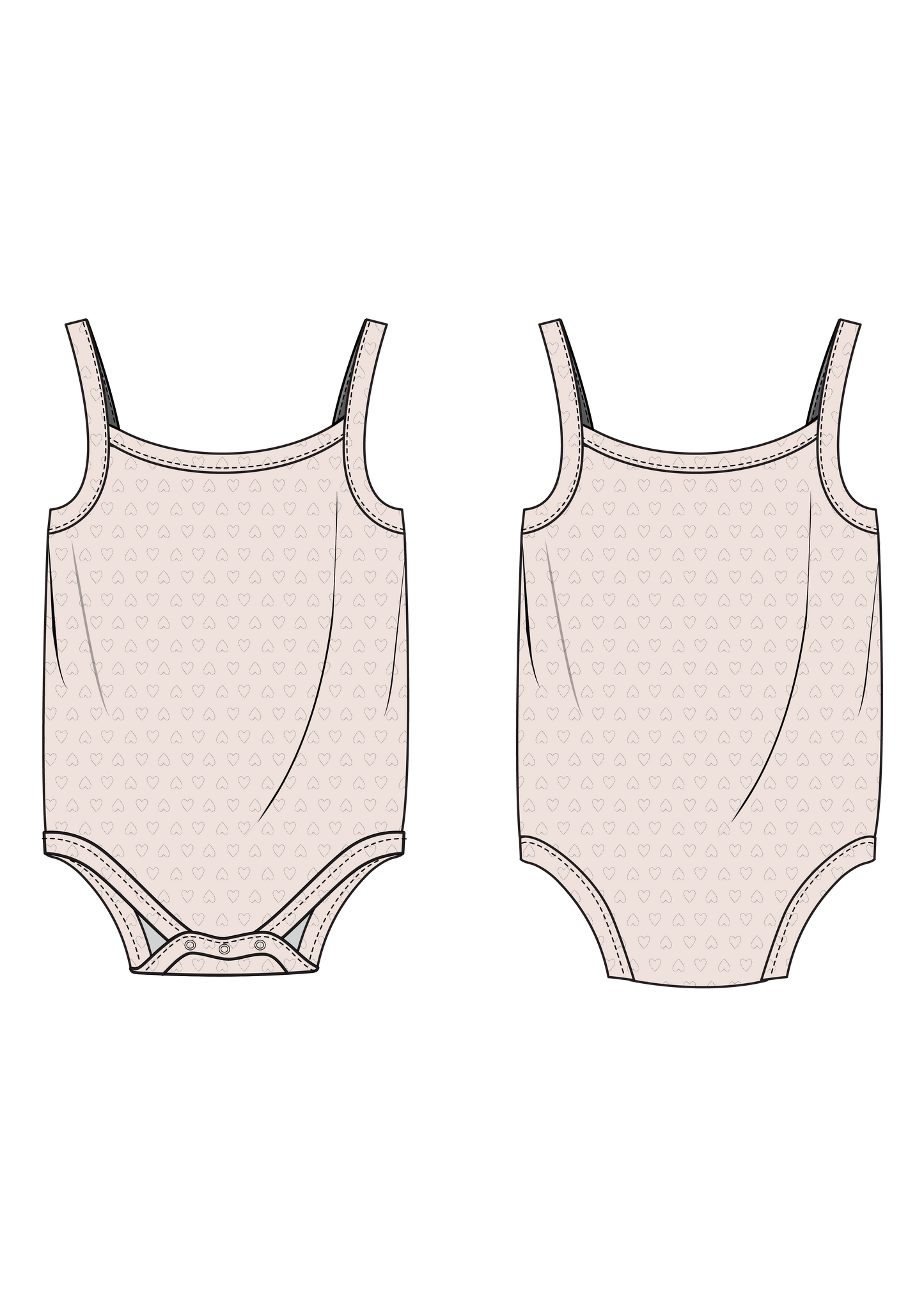 Pointelle undershirt (AW25-M128)