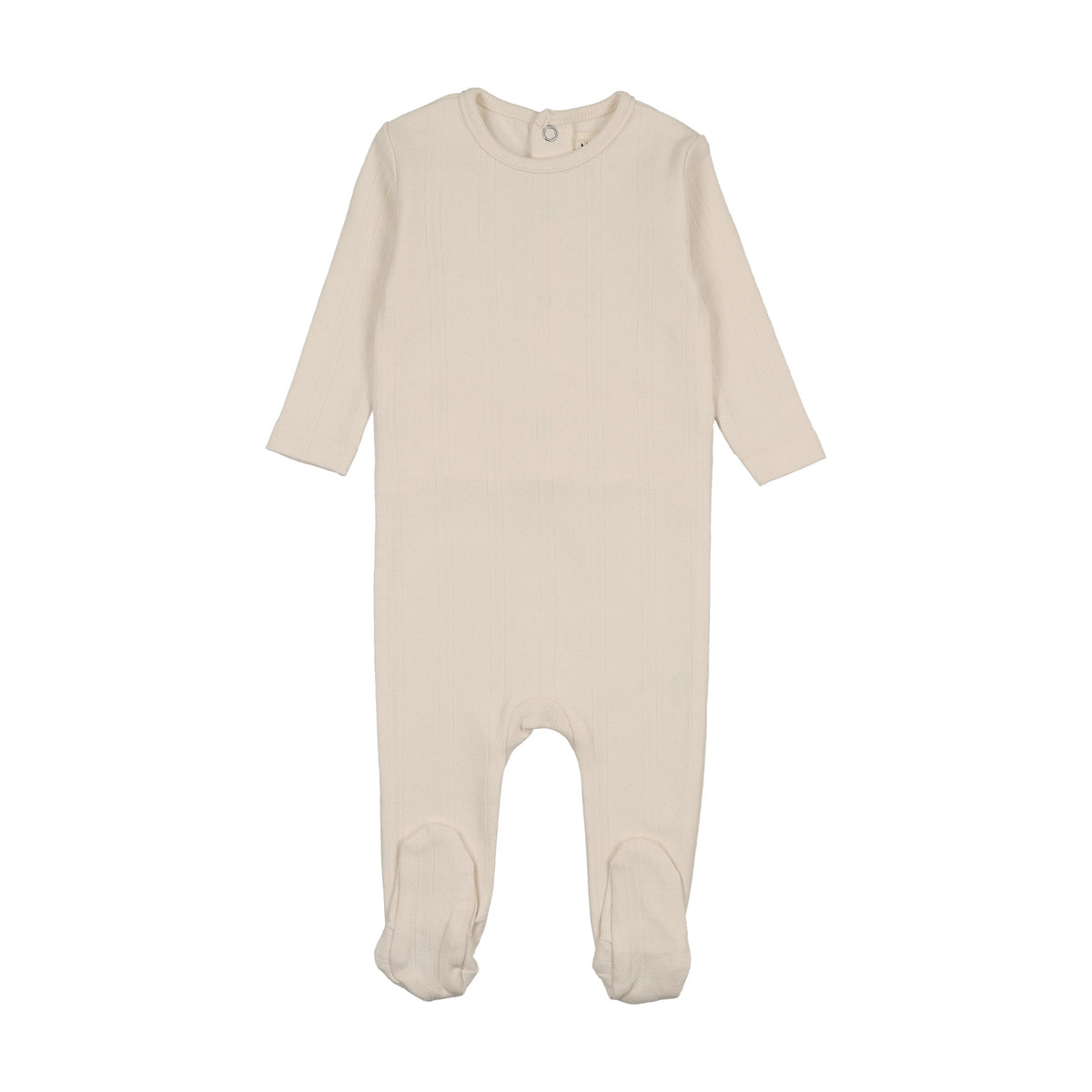 Pointelle base footie for knits-1