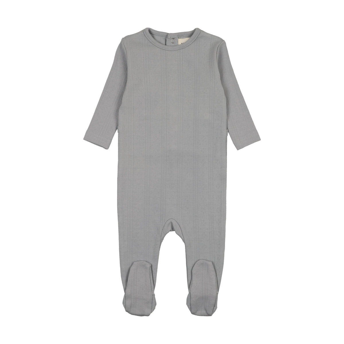 Pointelle base footie for knits-3