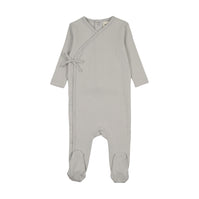 POINTELLE MOCK WRAP FOOTIE