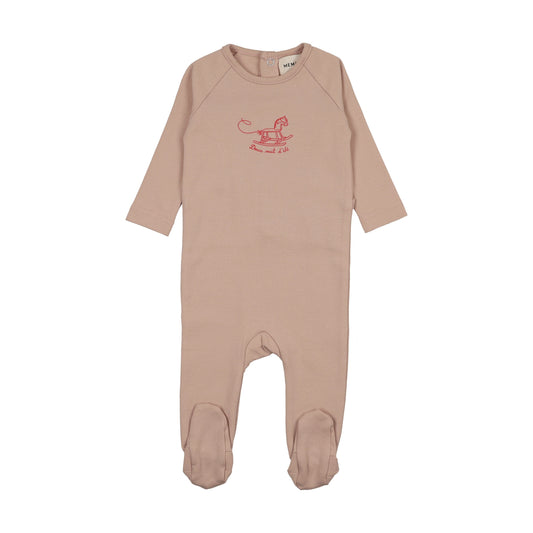 HORSE ROCKER FOOTIE