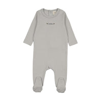 FLORAL EMBROIDERY FOOTIE