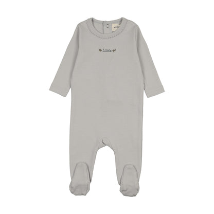 FLORAL EMBROIDERY FOOTIE