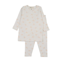 BOW PRINT 2-PIECE SET