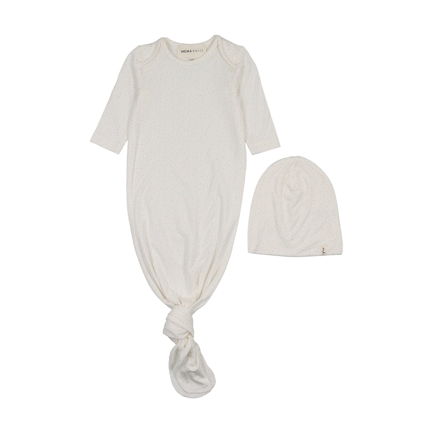 POLKA DOT SLEEP BAG + BEANIE
