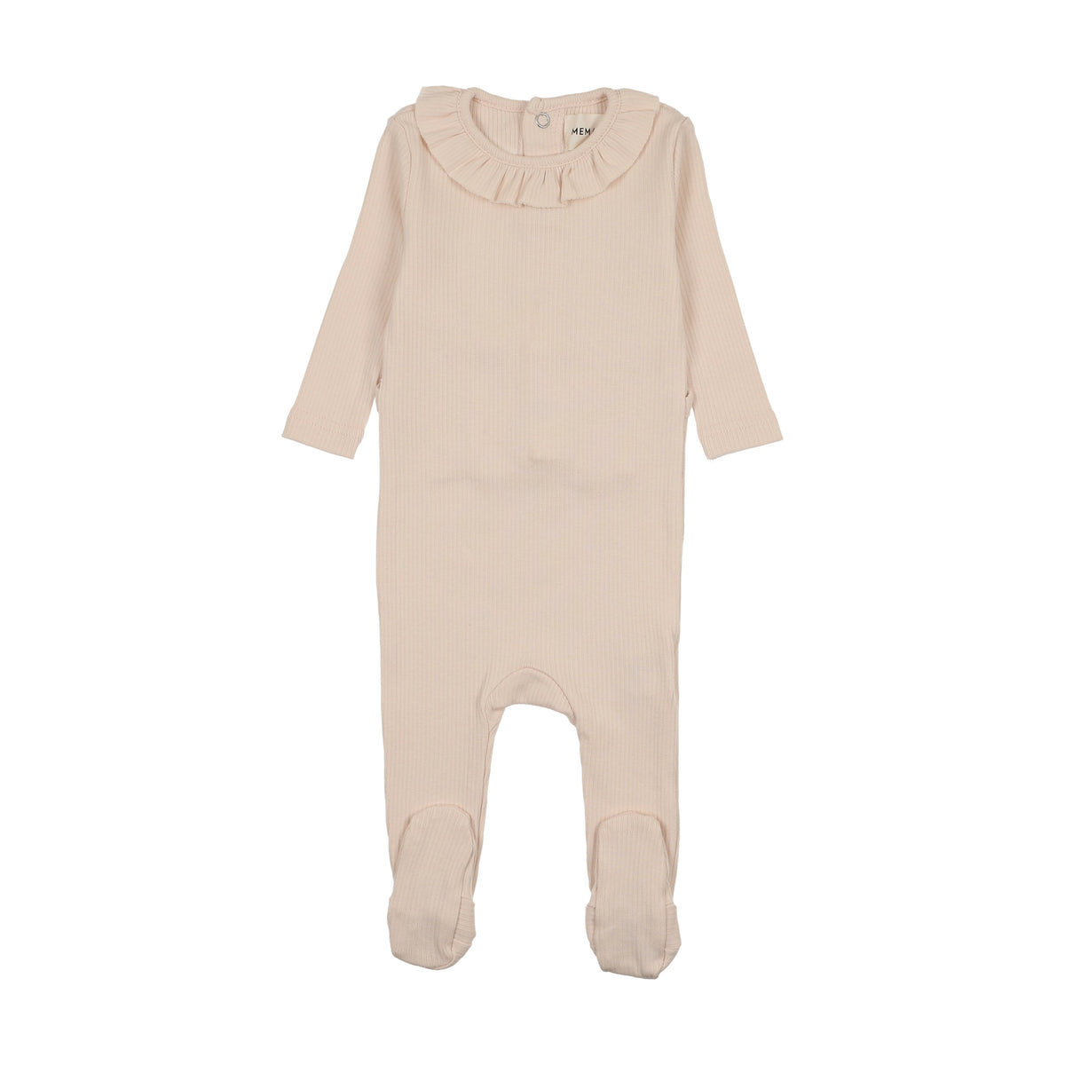 RIB RUFFLE COLLAR FOOTIE-2
