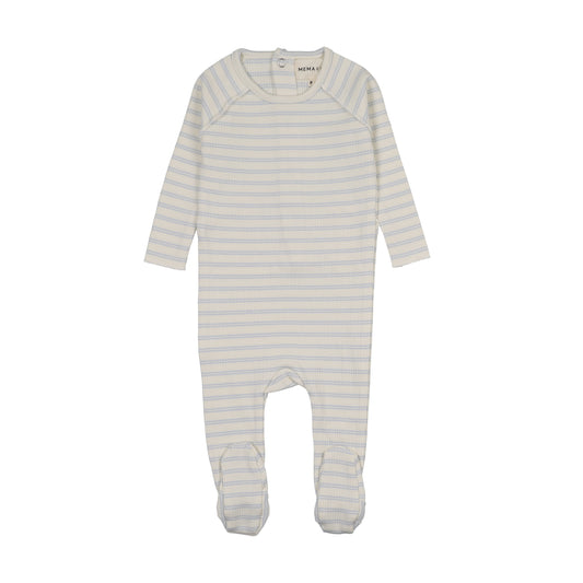 RIB STRIPE FOOTIE