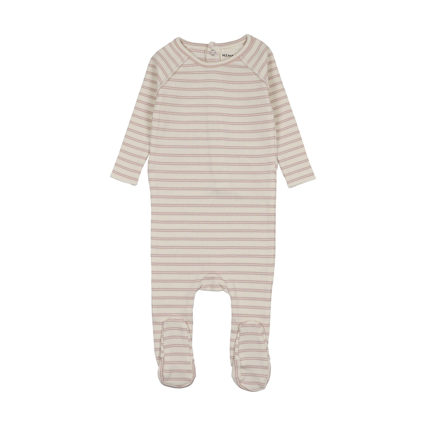 RIB STRIPE FOOTIE