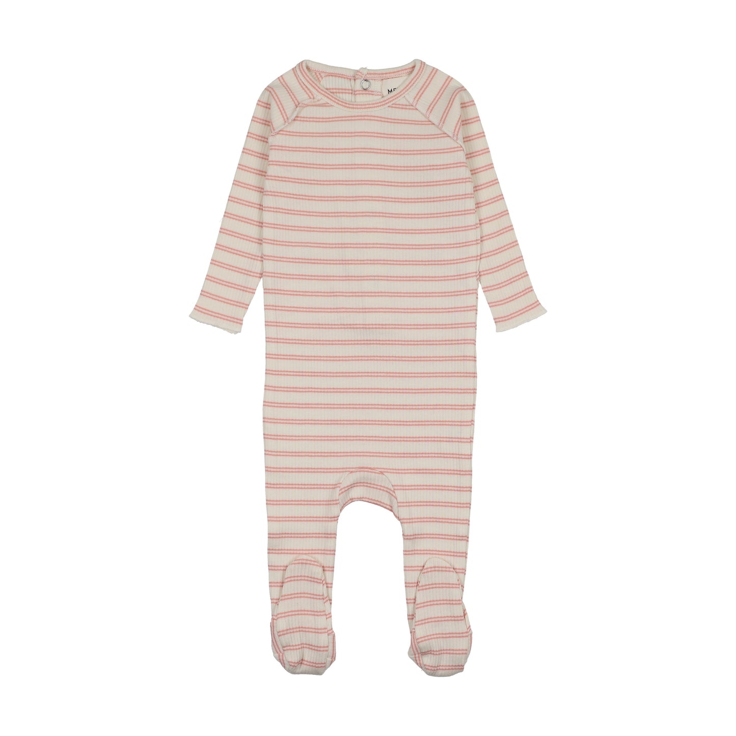 RIB STRIPE FOOTIE