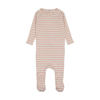 RIB STRIPE FOOTIE