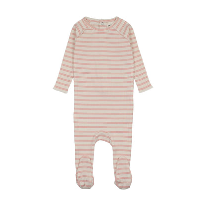 RIB STRIPE FOOTIE