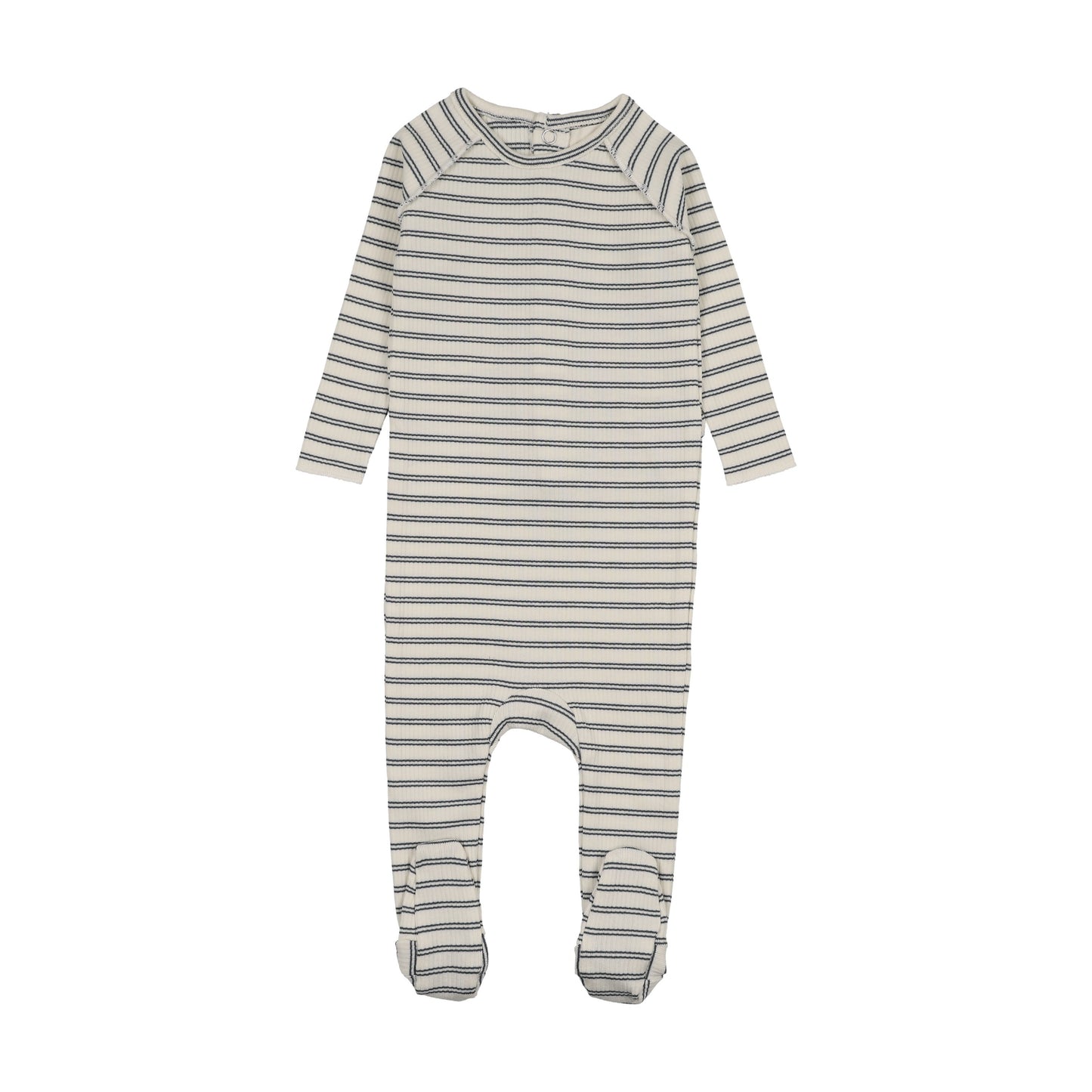 RIB STRIPE FOOTIE