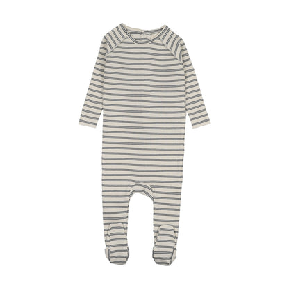 RIB STRIPE FOOTIE