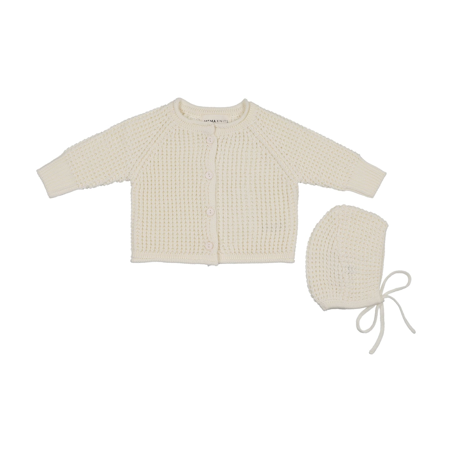 KNIT JACKET + BONNET