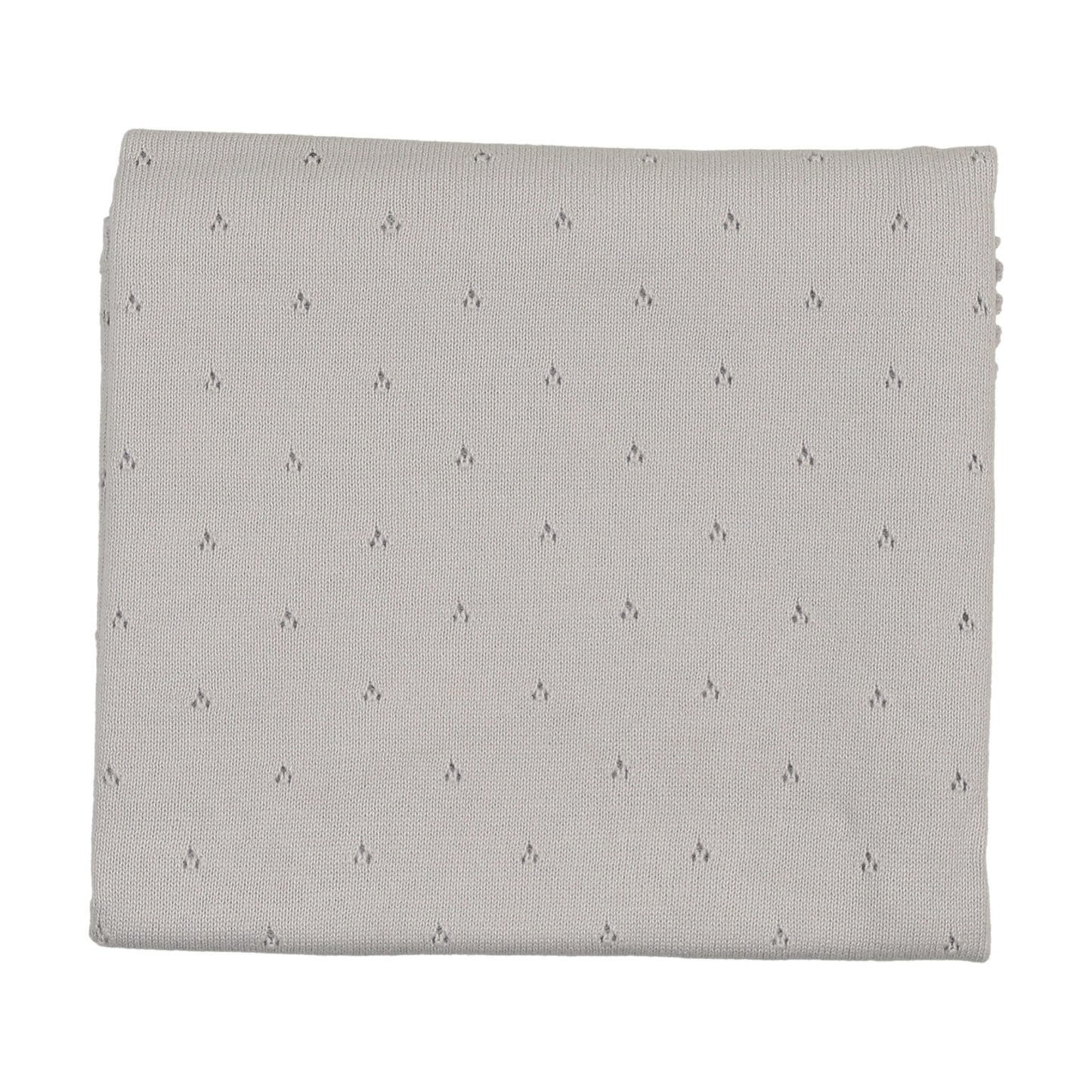 POINTELLE KNIT BLANKET