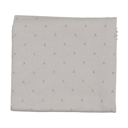 POINTELLE KNIT BLANKET