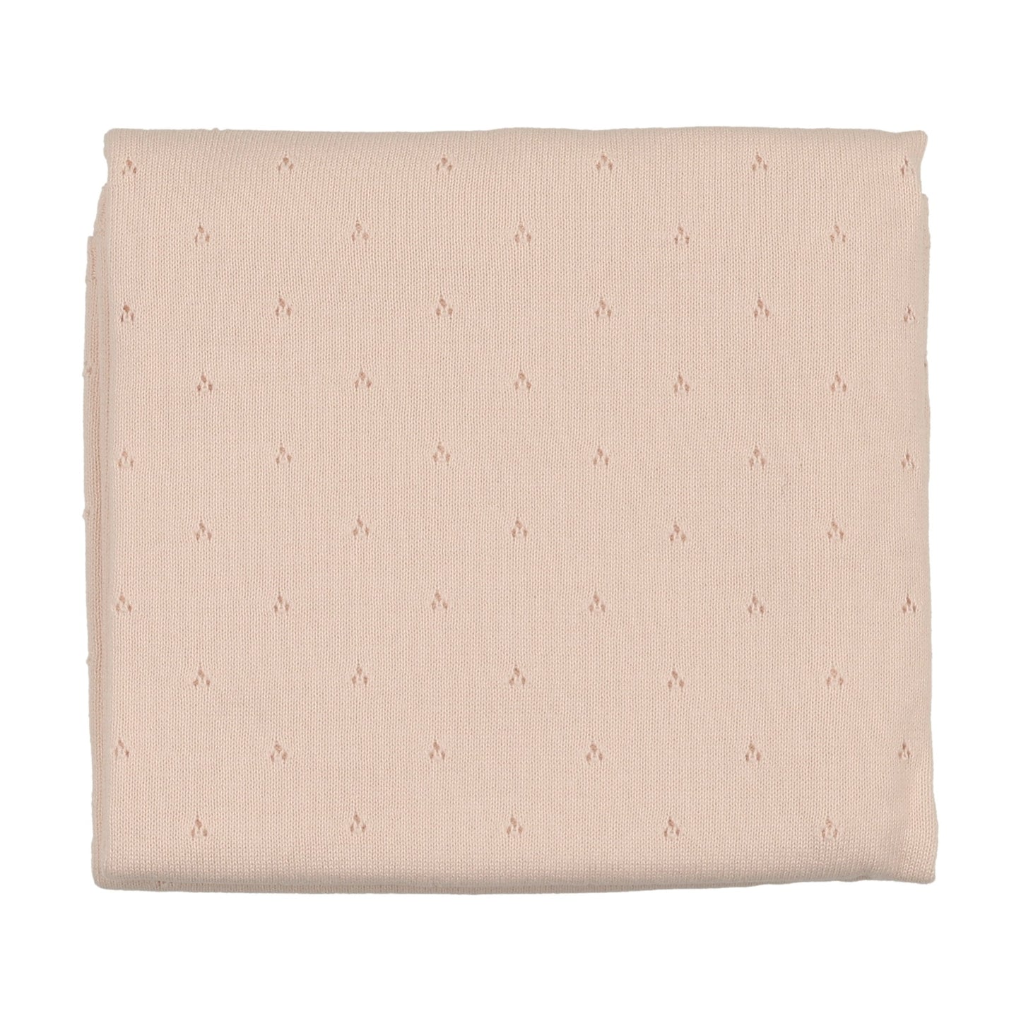 POINTELLE KNIT BLANKET