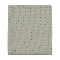 FINE POINTELLE KNIT BLANKET
