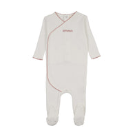AMOUR EMBROIDERED FOOTIE
