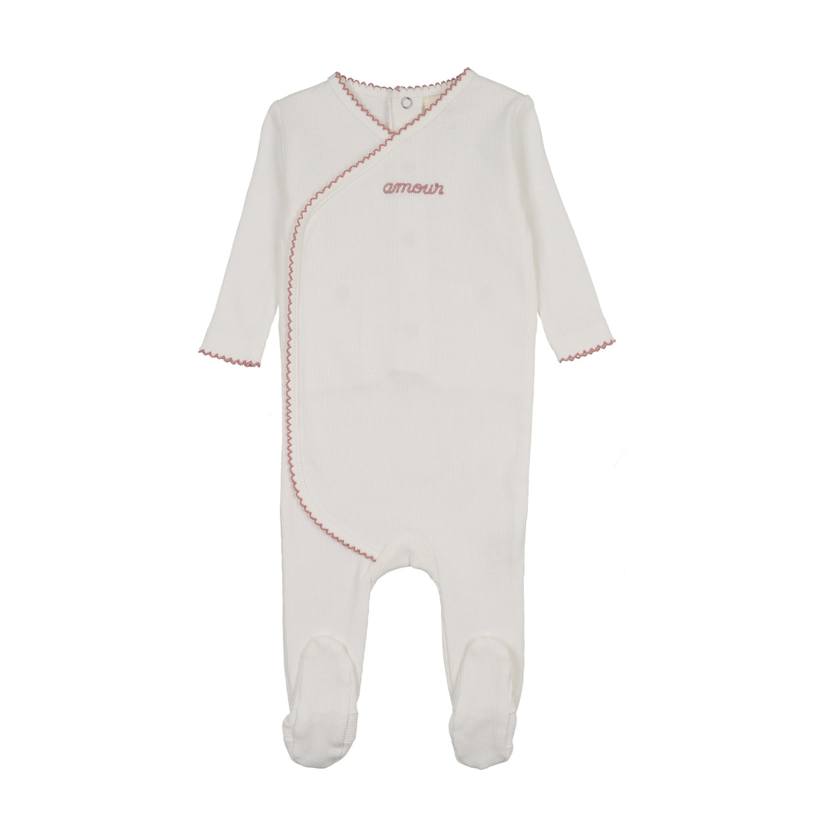 AMOUR EMBROIDERED FOOTIE-2