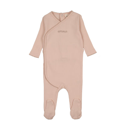 AMOUR EMBROIDERED FOOTIE